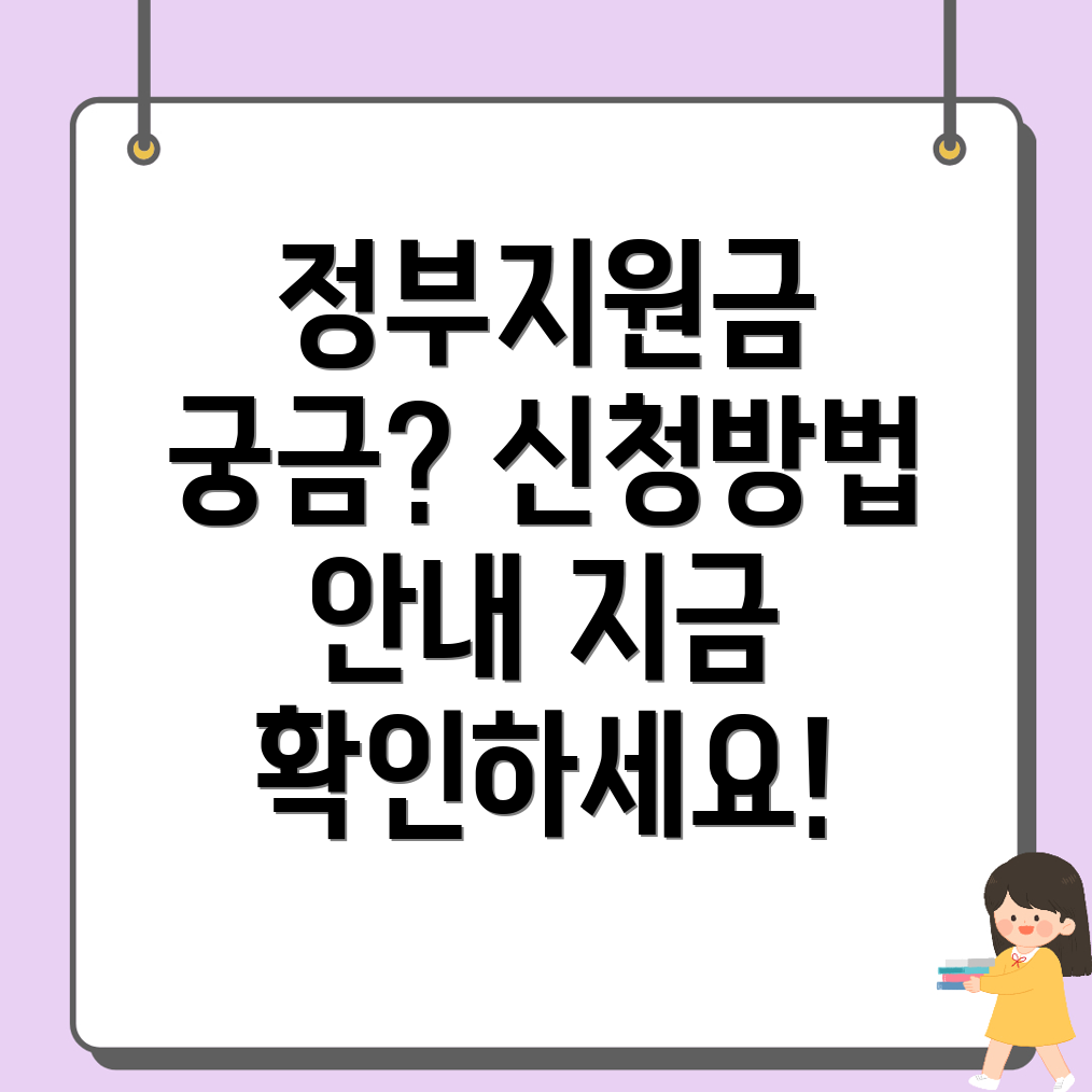정부지원금