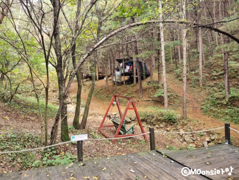 하늘그린캠프, 숲속의 18