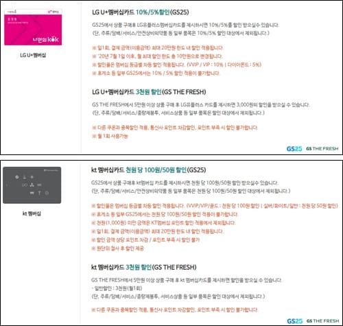 GS25-편의점-통신사-멤버십-할인-사진