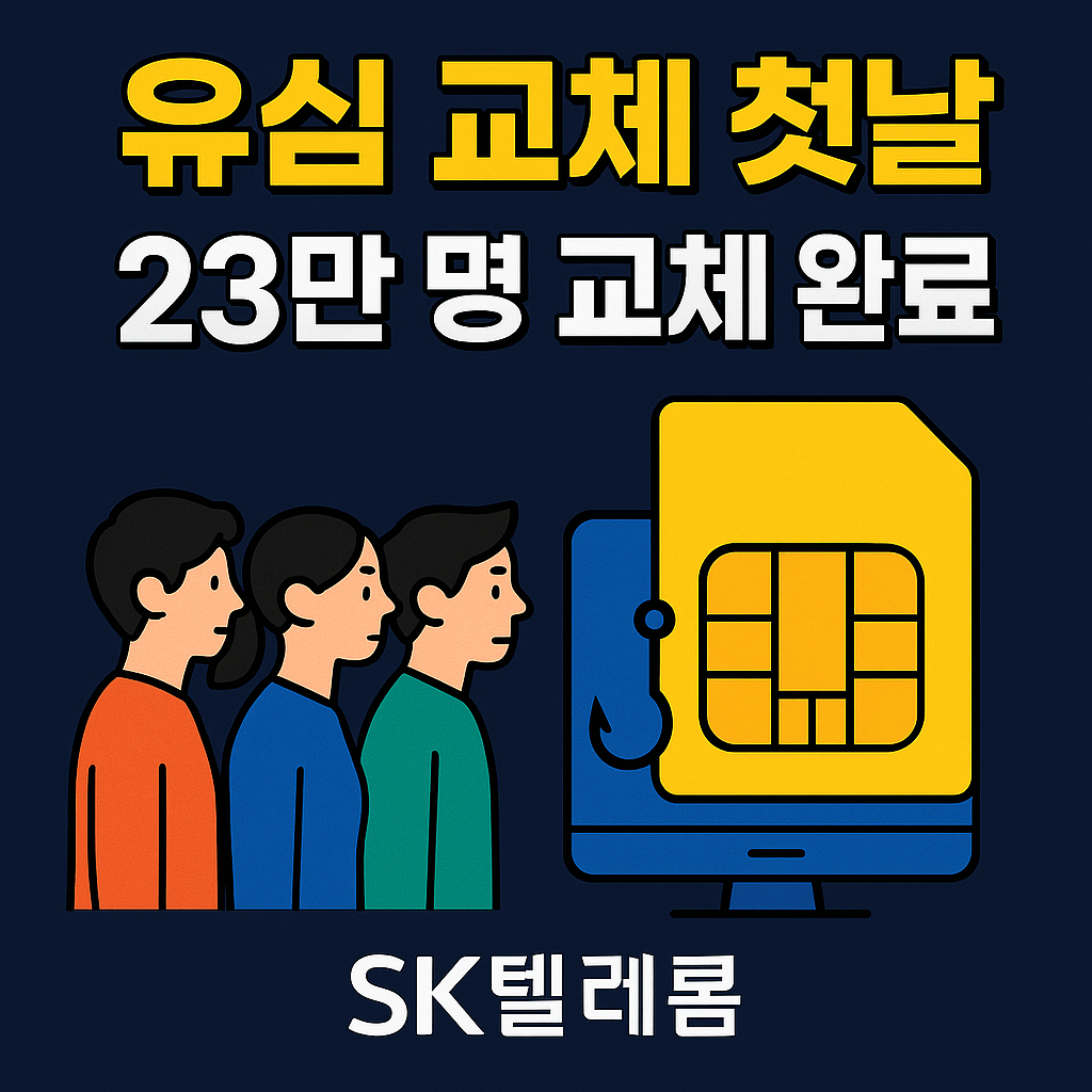 해킹 피해 규모와 유심 교체는 왜 중요한가요?