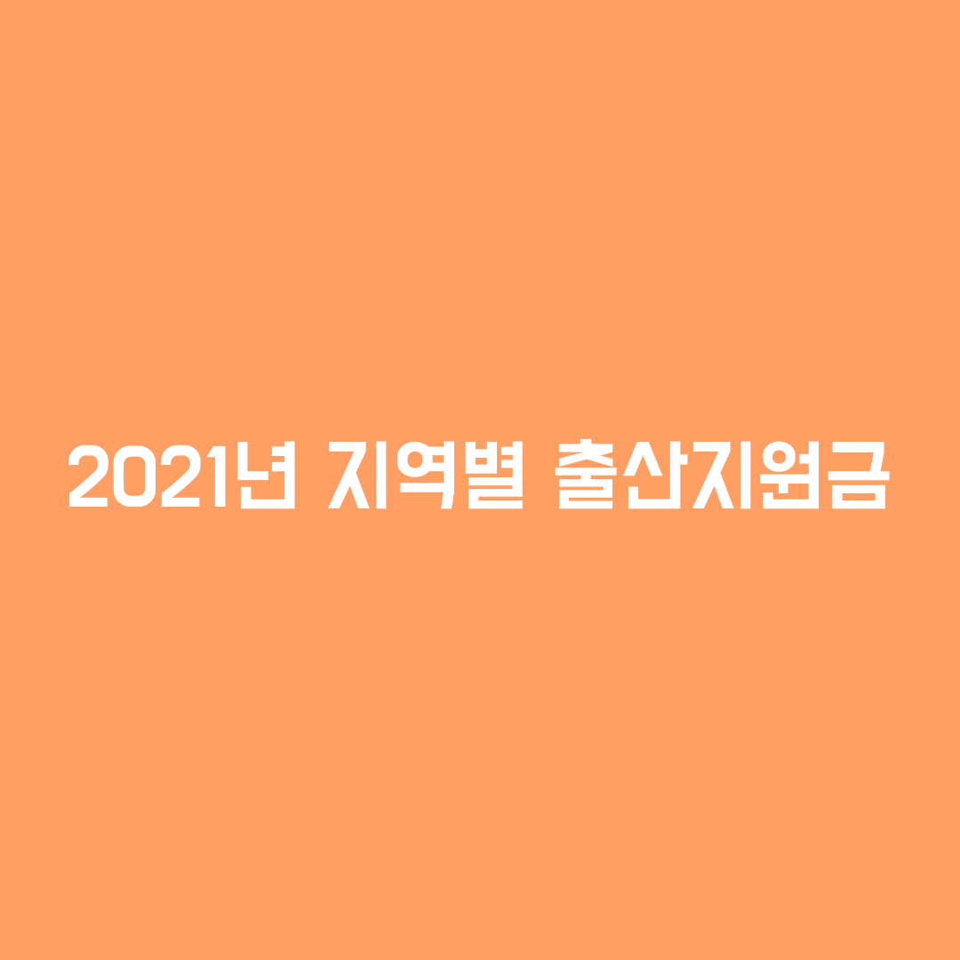  서울시 지역별 출산지원금 및 출산장려금(임신육아종합포털)