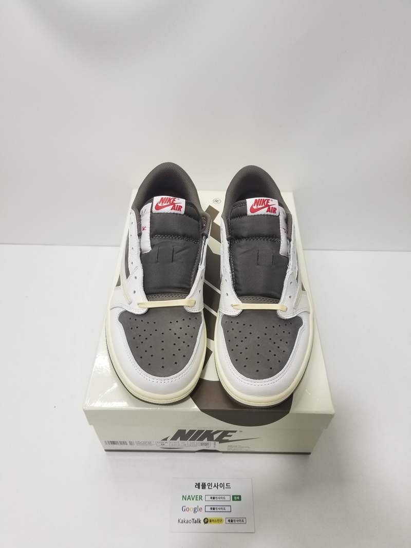  [AIR JORDAN] 트래비스 스캇 x 에어조던1 로우 리버스 모카 DM7866-162 남녀공용 (OG공장)