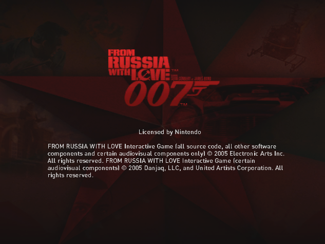  Electronic Arts - 007 러시아에서 사랑을 담아서 북미판 007 From Russia with Love USA (게임큐브 - GC - iso 다운로드)