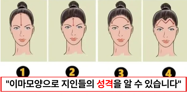 “내 이마는 어떤 모양입니까?” 소름끼치게 정확한 이마 모양으로 알아보는 유형별성격 4가지 “내 이마는 어떤 모양입니까?” 소름끼치게 정확한 이마 모양으로 알아보는 유형별성격 4가지