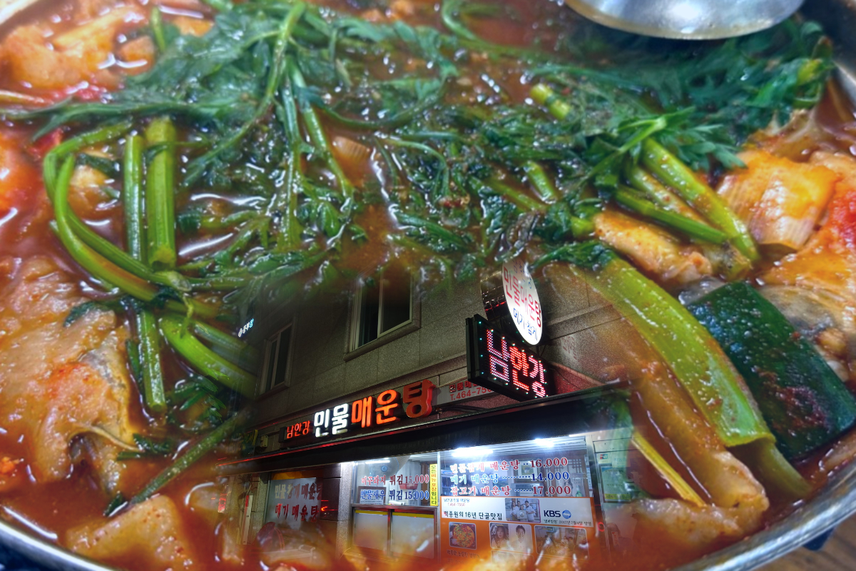  화양동 맛집 민물매운탕 전문 | 남한강민물매운탕