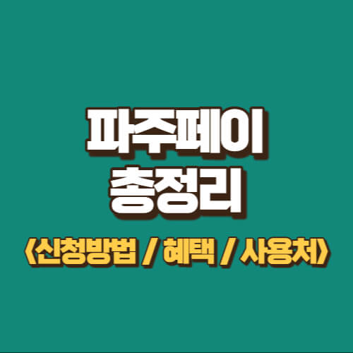 파주페이-총정리