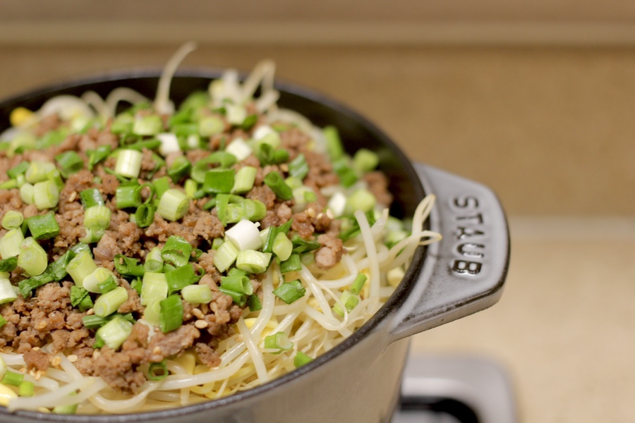 봄방학, 콩나물밥, 소불고기, 1