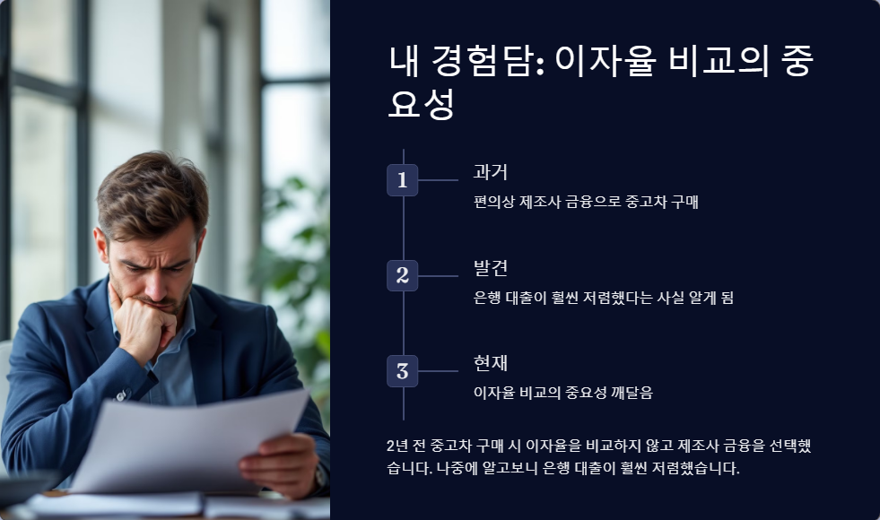중고차 할부 이자율 비교