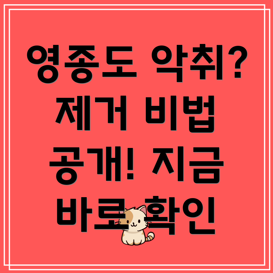 영종도 아파트 악취