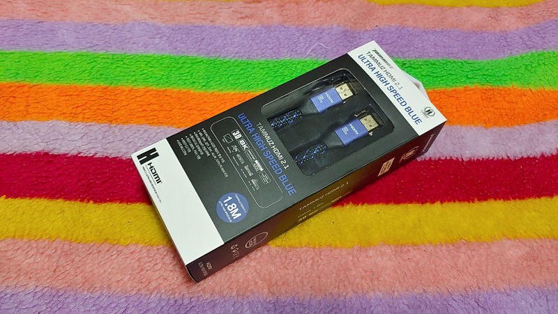  타무즈 Ultra High Speed HDMI V2.1 케이블 사용기