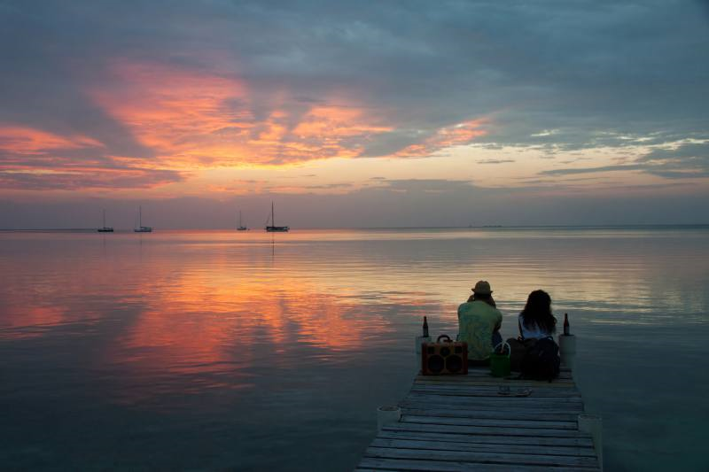 나 혼자 여행을 떠나 멍때리기 좋은 카리브해 벨리즈의 아름답고 조용한 섬 키코커