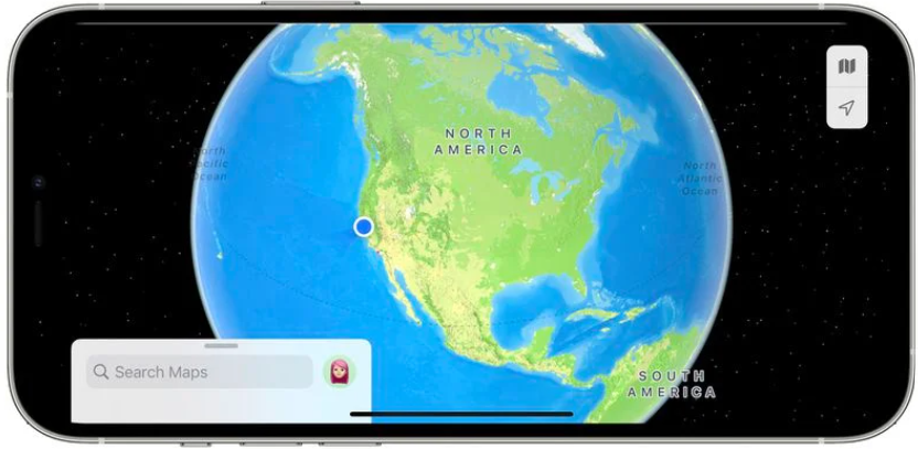애플-지도-지구본-iOS15