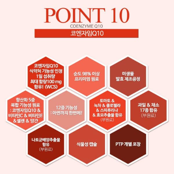 뉴트리코어 코큐텐 코엔자임Q10 섭취 대상