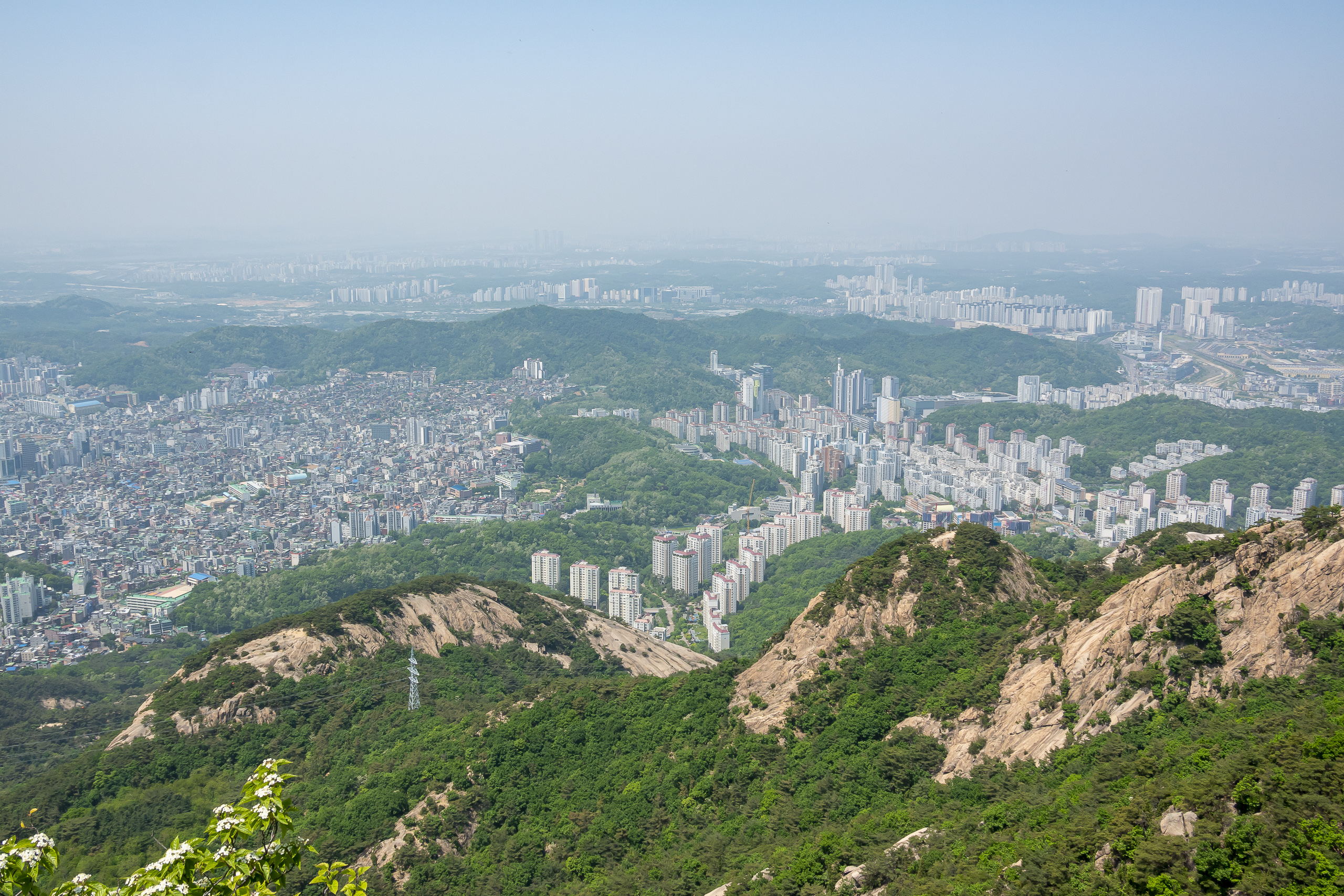 향로봉 부근 이미지