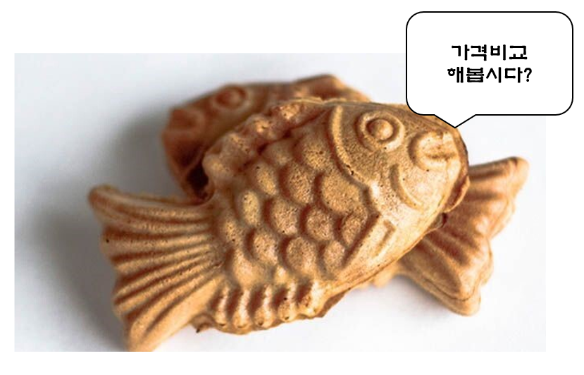  붕어빵으로 설명하는 주식 가격 비교