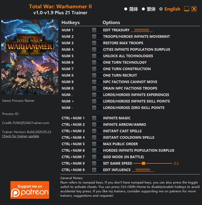 download total war warhammer 2 cheat engine