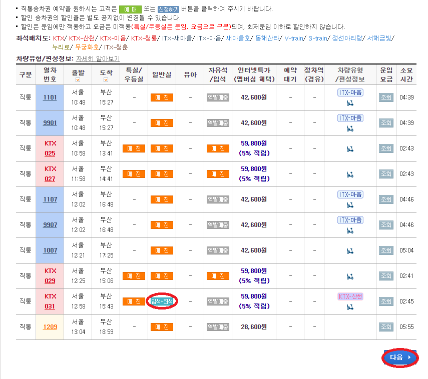 2024 코레일 기차표 예매 방법 및 취소