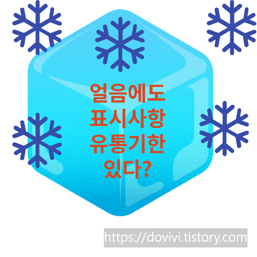  얼음도 가공식품이다 얼음이 기준 규격 및 표시사항