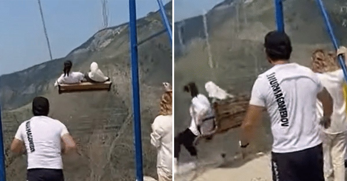  1920m 절벽서 그네 타다 쇠줄 '뚝'···악몽된 러시아 협곡여행 ...