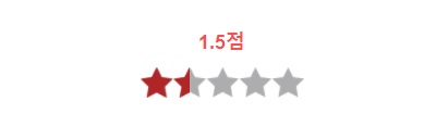  사이트에 별점 추가