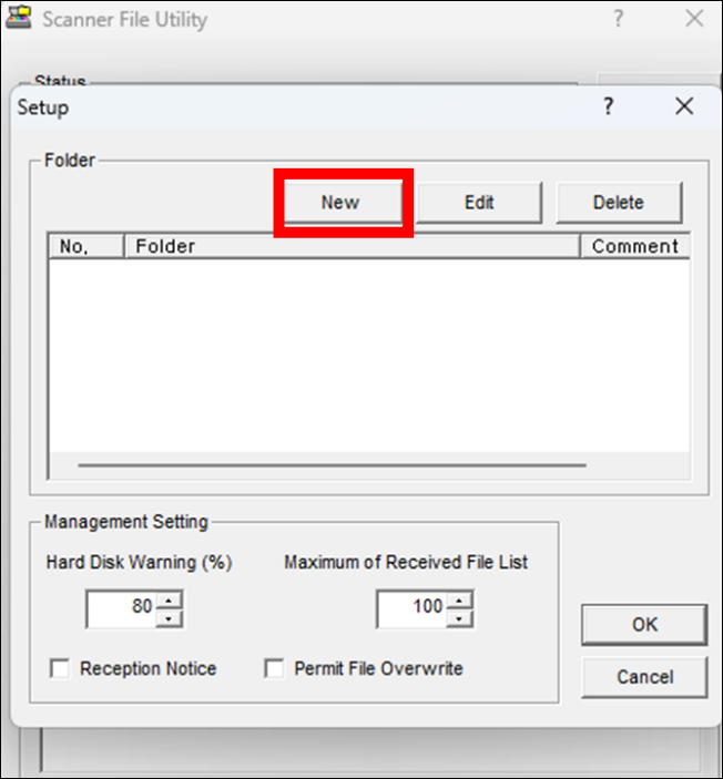 Scanner File Utility new