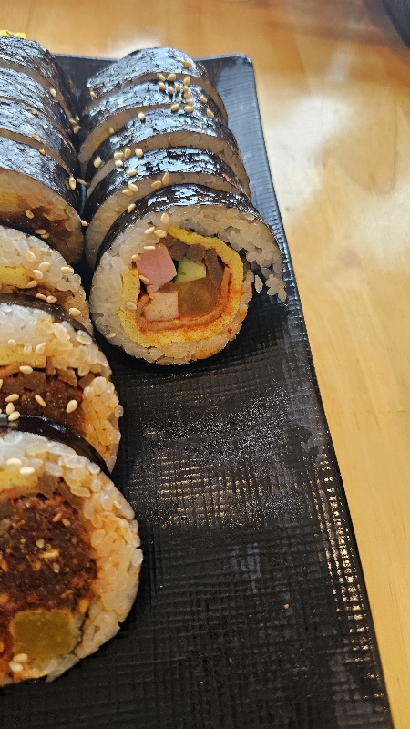 매콤 광판 김밥