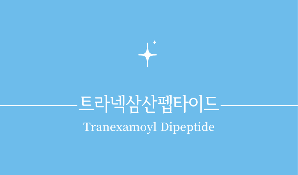 '트라넥삼산펩타이드(Tranexamoyl Dipeptide)'