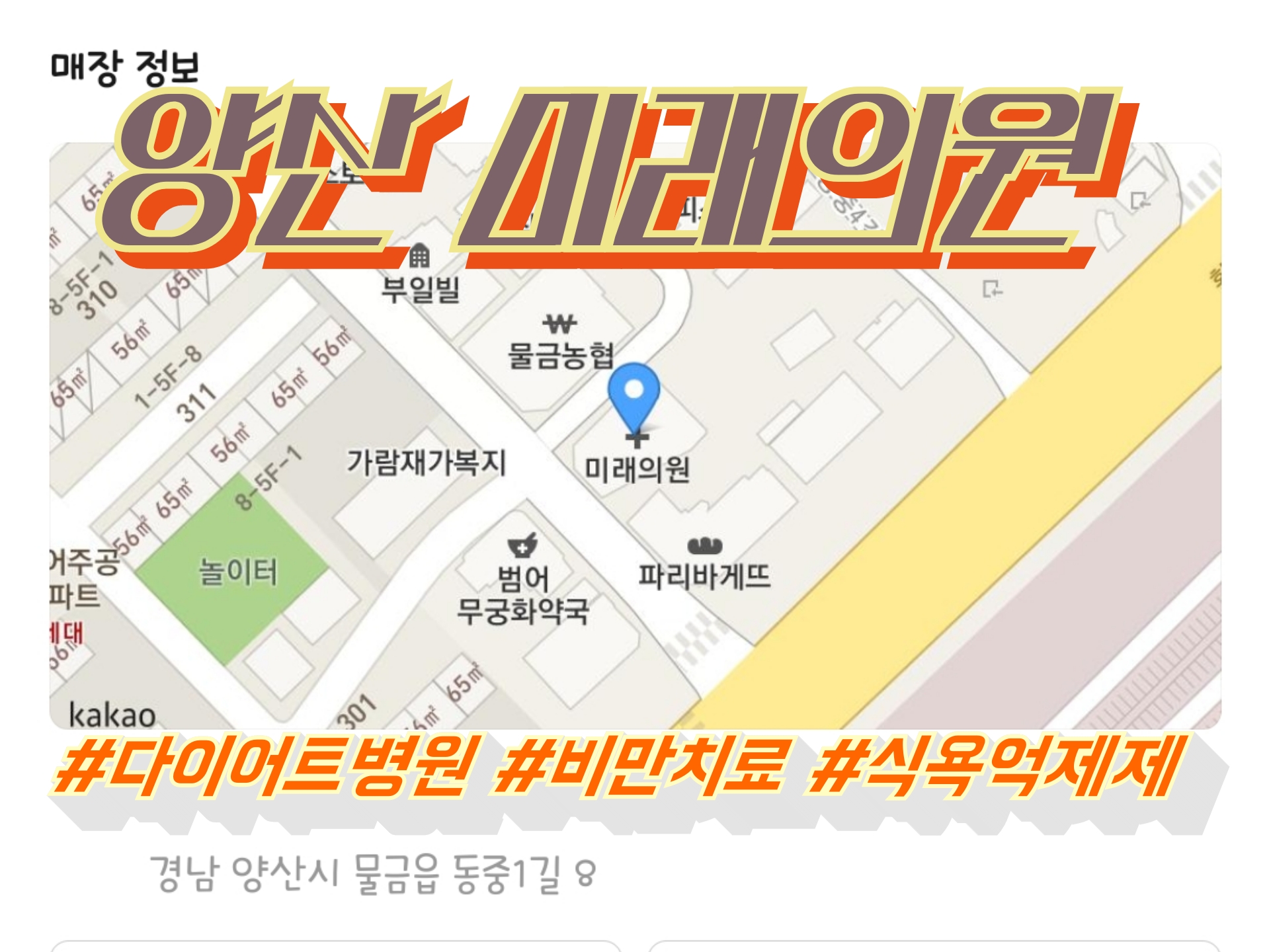 [다이어트양약] 양산미래의원 _ 4개월째 다니는 중