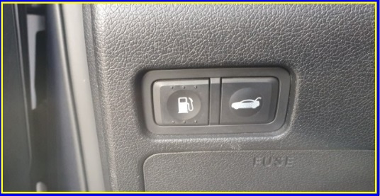 트렁크 및 주유구 버튼 위치와 사용법