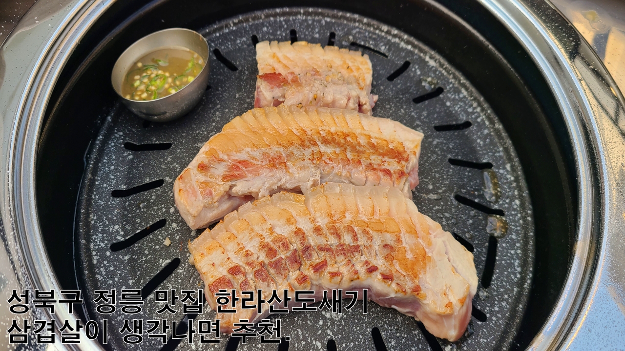  성북구 정릉 맛집 한라산도새기 삼겹살이 생각나면 추천.
