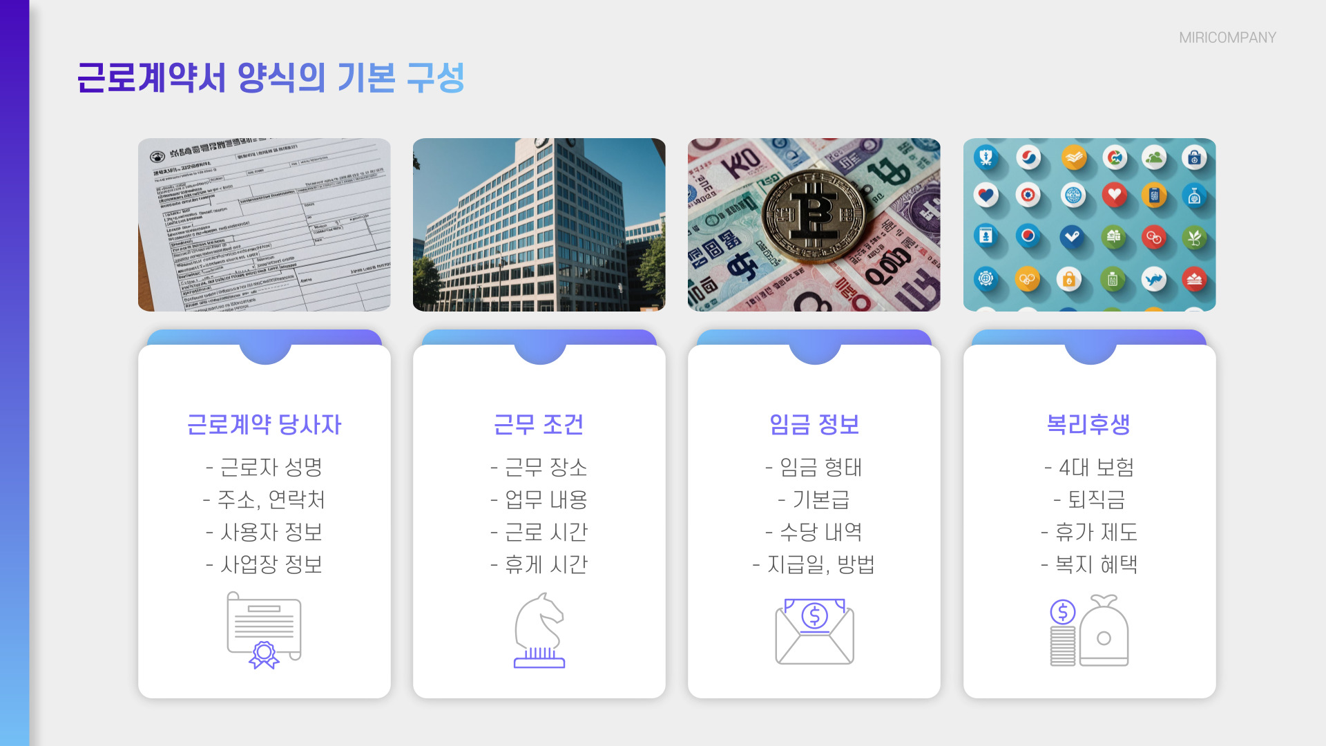 근로계약서 양식