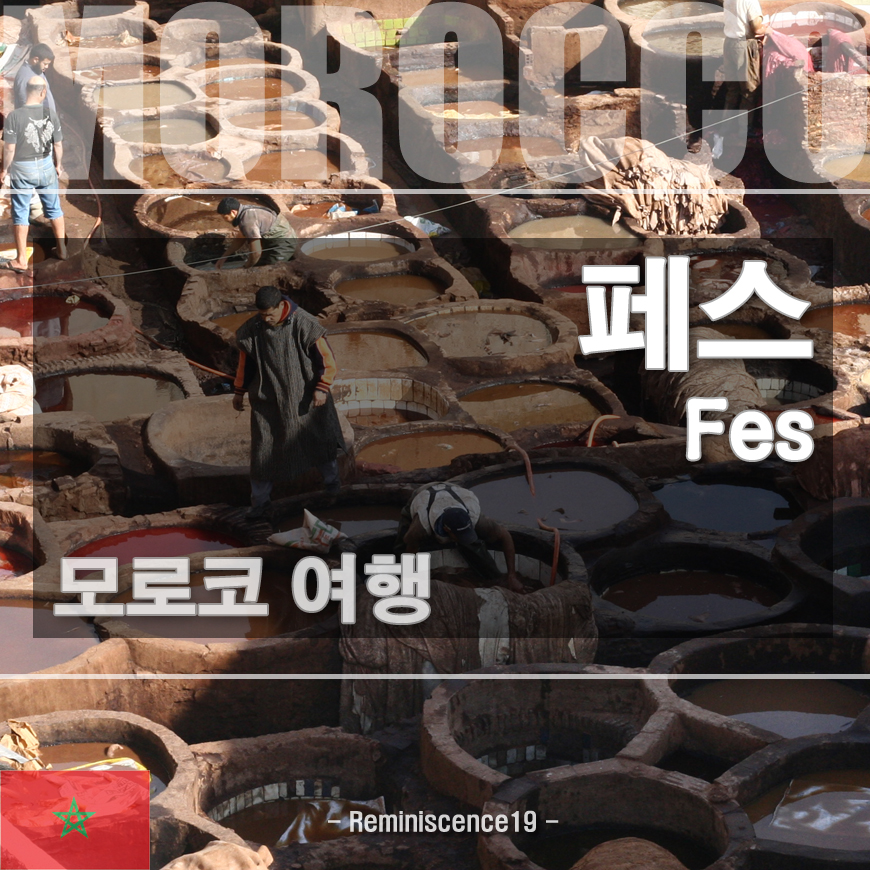  모로코 여행 - 미로 도시 페스, 가죽 염색 공장, 호텔 이비스 숙박 후기