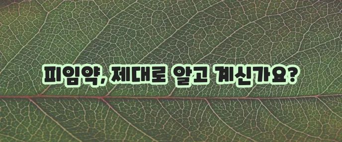 경구피임약 효과 시간 복용법 부작용 확실히 알아볼까요?
