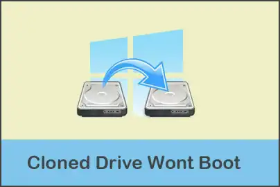 Cloned drive wont boot