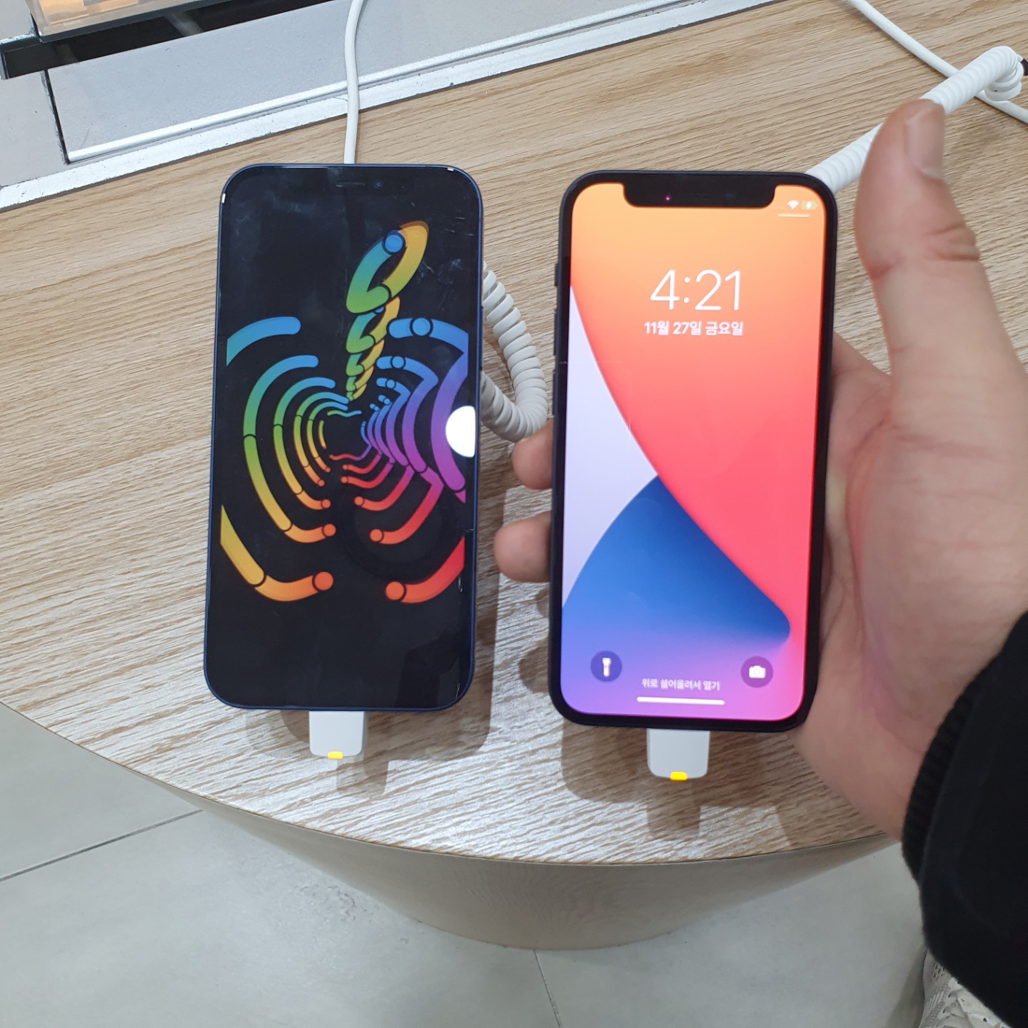  아이폰12 일반 / 미니(MINI) 크기 및 사진성능 비교!