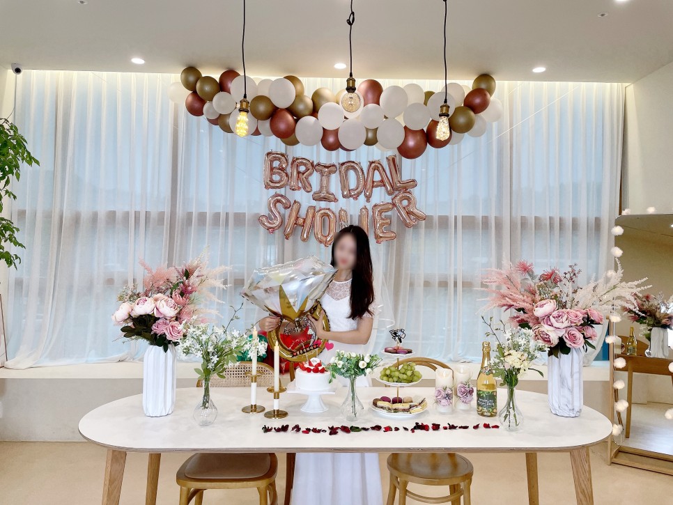 송파성남 위례 신부샤워 파티룸 추천@로웰모먼트 25