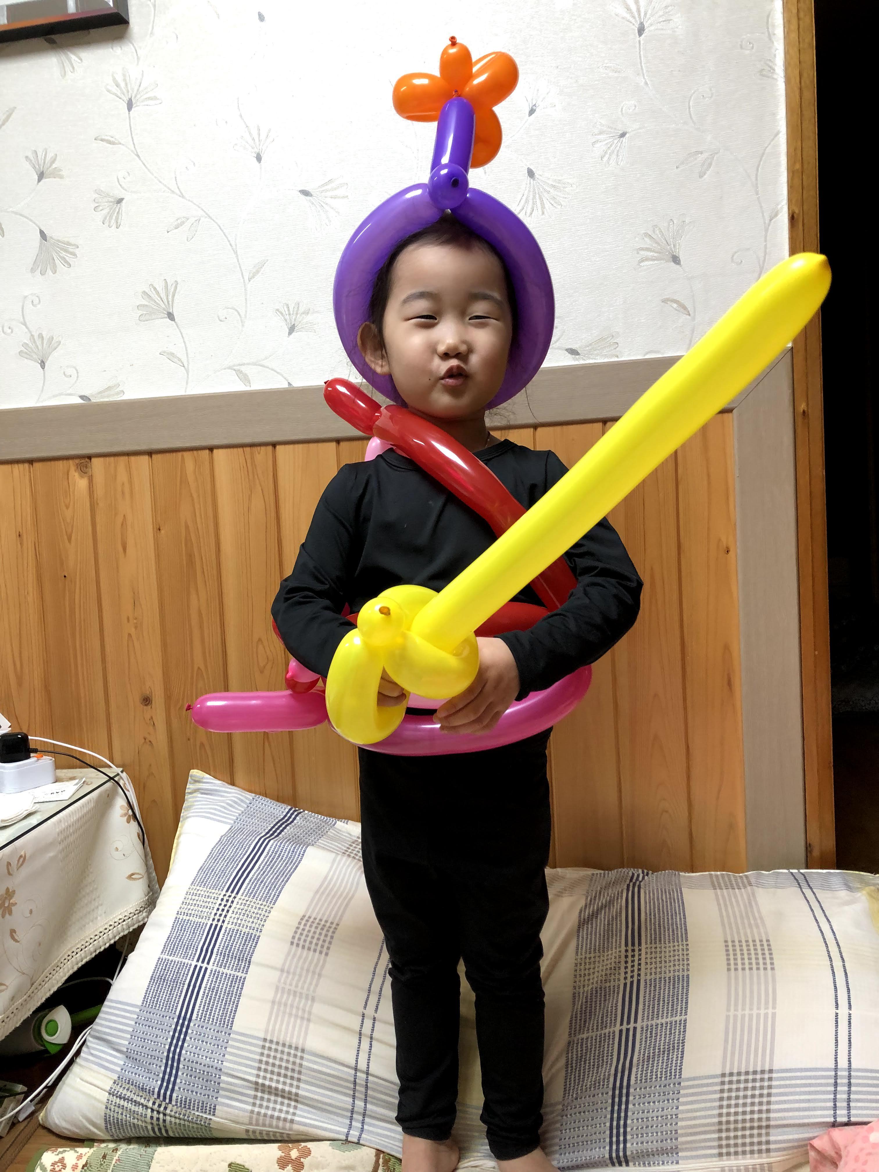  엄마표놀이 아이랑 함께하는 풍선아트놀이