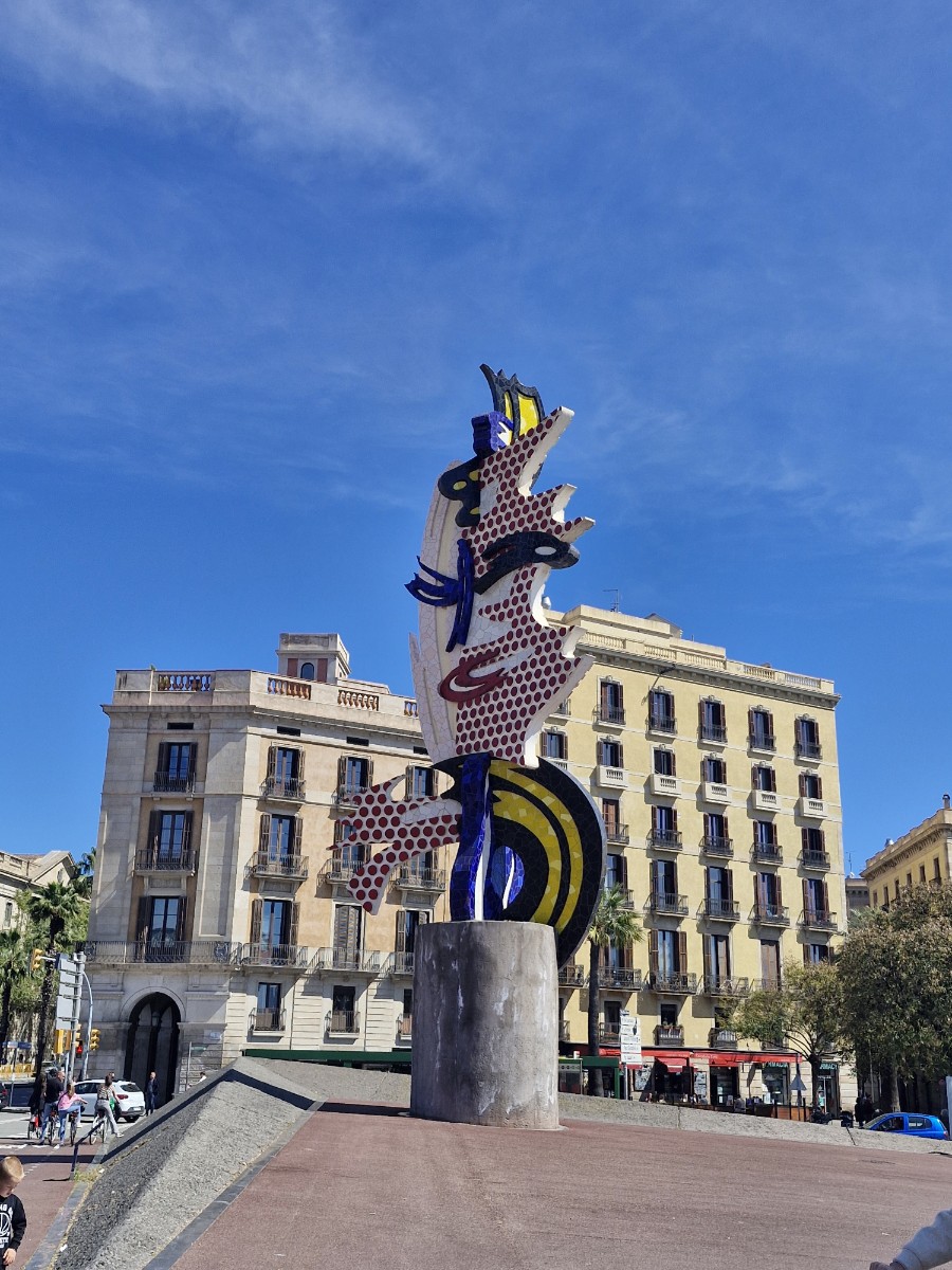 로이 리히텐슈인 작품 Barcelona Head