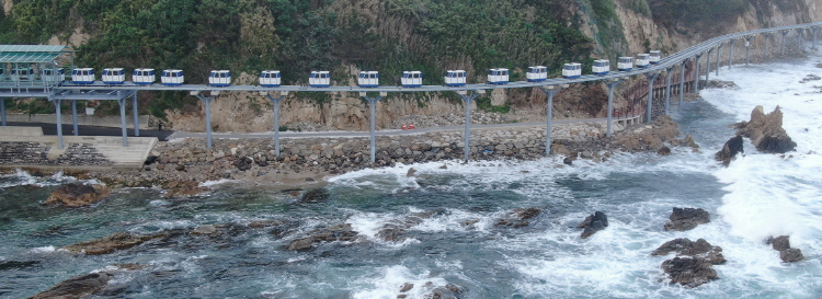 죽변 해안스카이레일