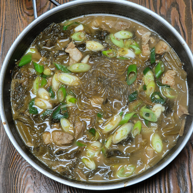 돼지고기 갓김치찌개 맛있게 만드는 법