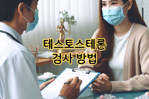 테스토스테론 검사 방법