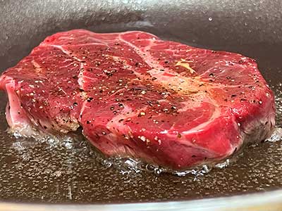 스테이크 맛있게 굽는법 초간단 5분 레시피