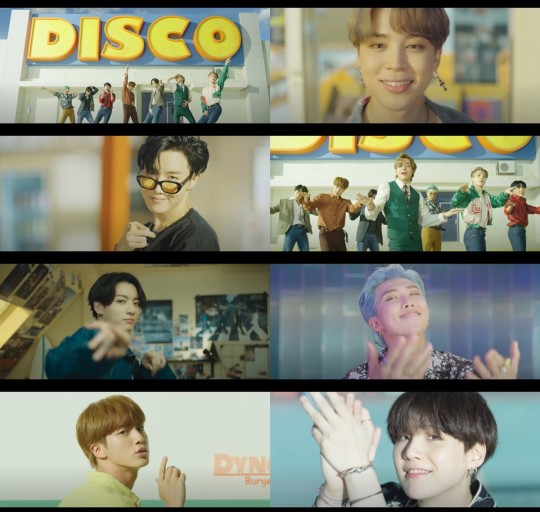  방탄소년단 '다이너마이트' MV 티저 공개 강렬한 에너지