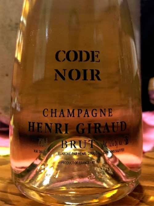 Champagne Henri Giraud Code Noir Brut NV