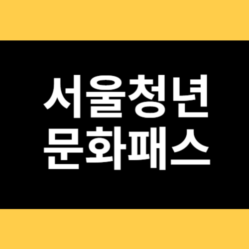 서울청년문화패스 썸네일