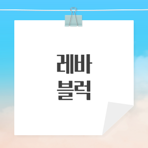 산업-현장에서-많이-사용하는-레바-블럭