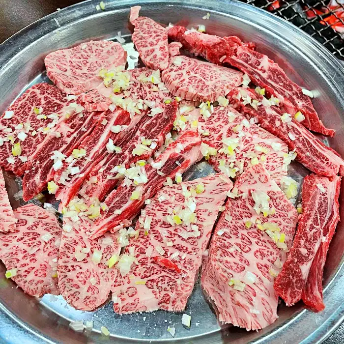 행당 왕십리 맛집 양념 소금 소갈비살