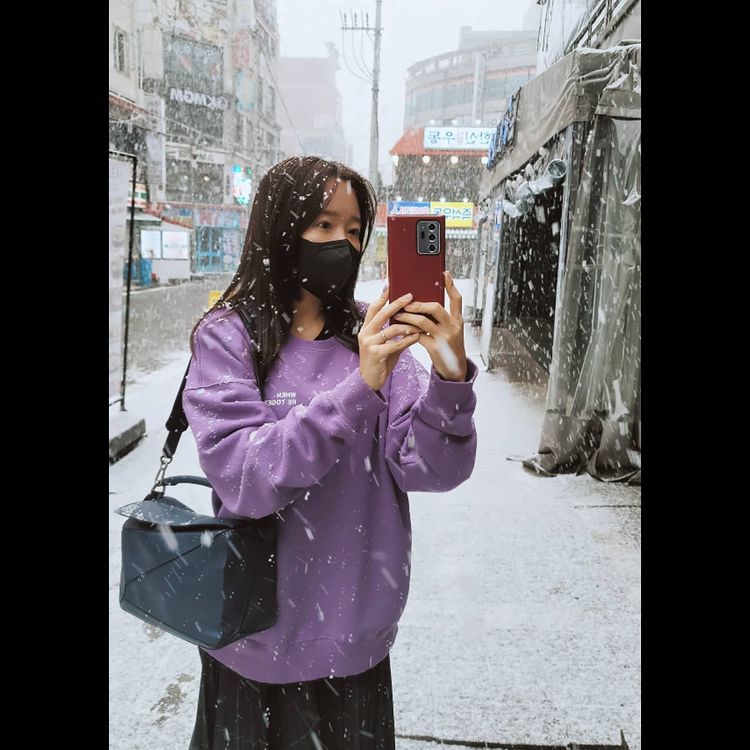  백종원소유진  펑펑내리는 눈길을 걷는 근황공개