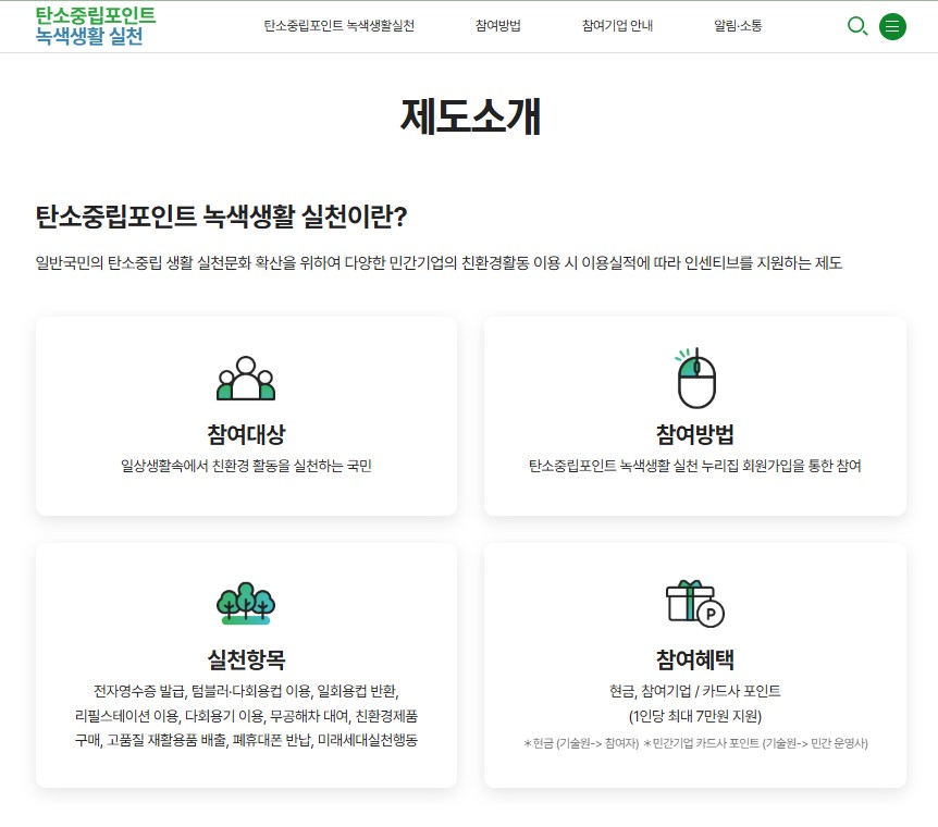 탄소중립실천포인트