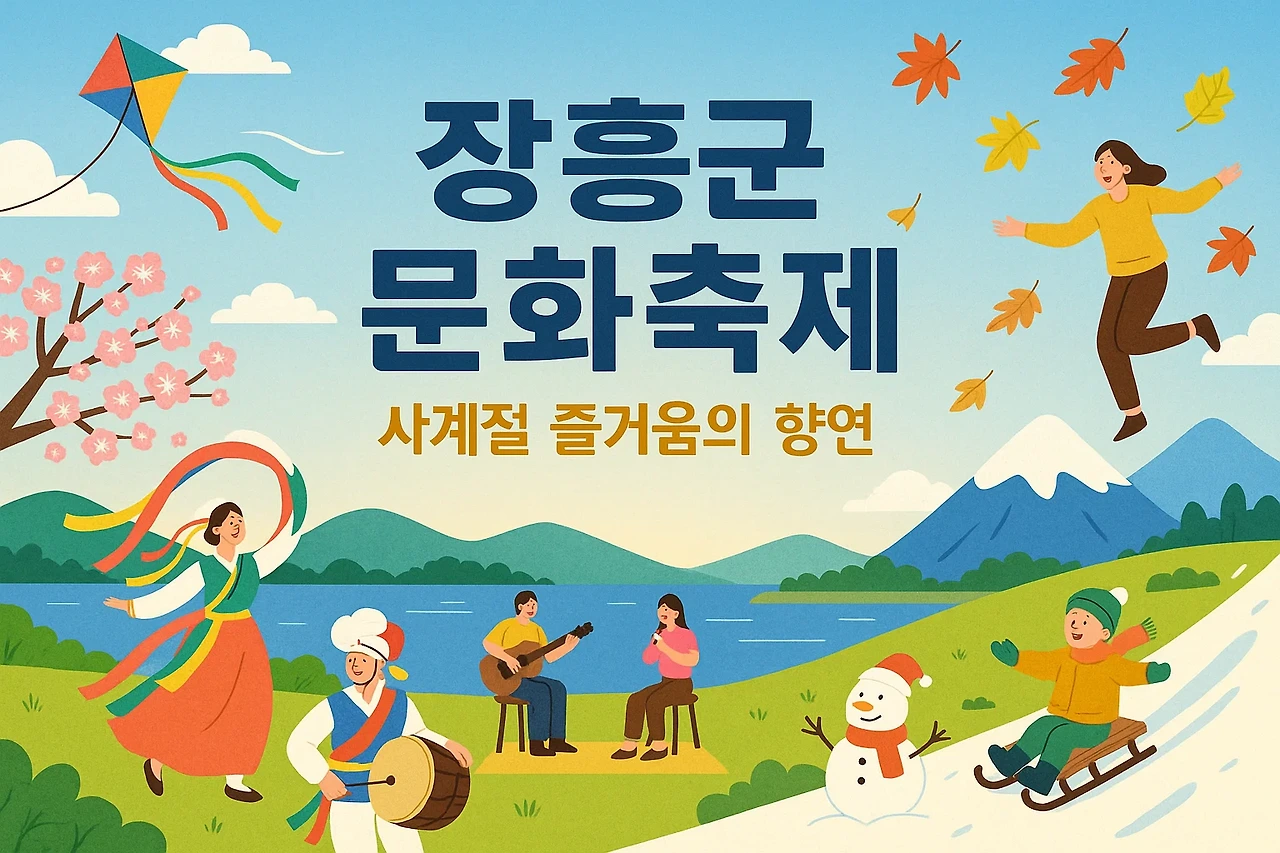 2025 장흥군 문화축제 일정, 입장료, 주요 프로그램, 위치